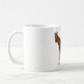 Paard Koffiemok (Links)