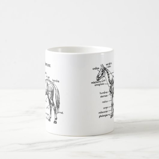 Paard Koffiemok (Center)