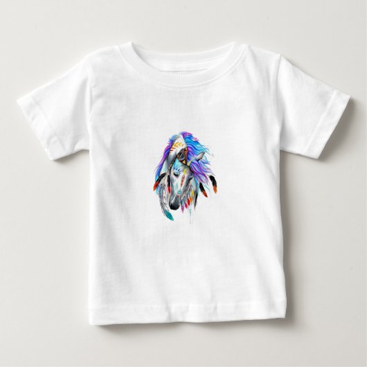 Paard Kunst T-Shirt (Voorkant)