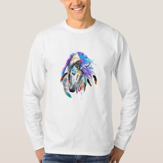 Paard Kunst T-Shirt (Voorkant)