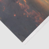 Paard & Lady Beach en Sun Set Decoupage, Tissuepapier (Detail)