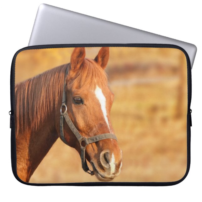 Paard Laptop Sleeve (Voorkant)