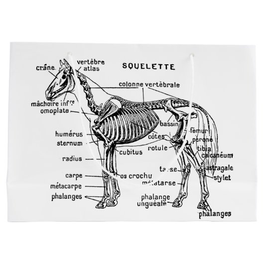 Paard Large Cadeautasje (Achterkant)