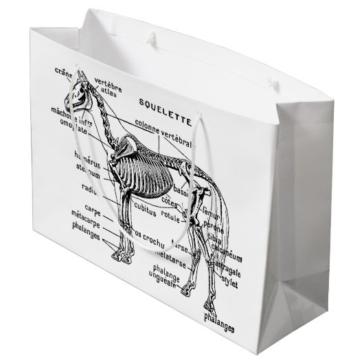 Paard Large Cadeautasje (Achterkant Gekanteld)