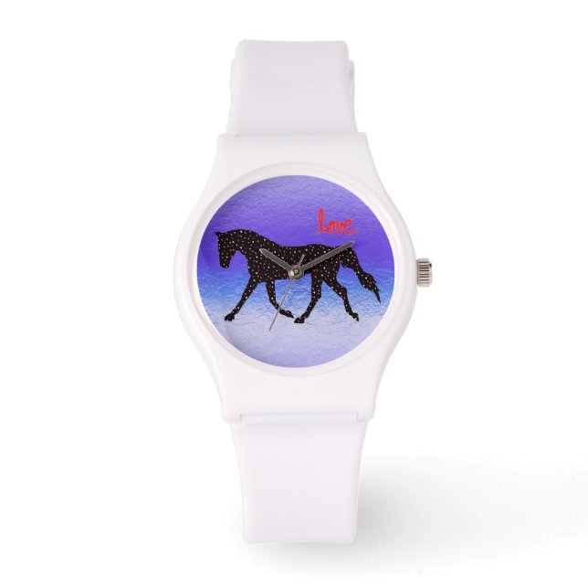Paard, Liefde en Harten Horloge (Voorkant)