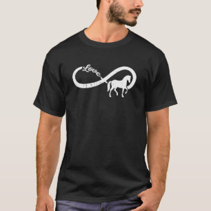 Paard Liefde Hart Rijden Grafische Kleding Voor Pa T-shirt