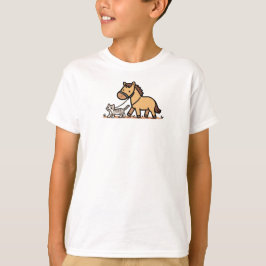 Paard Liefde Kitty T-shirt