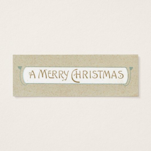 Paard LIEFDE Nota of Gift labels Mini Visitekaartjes (Achterkant)