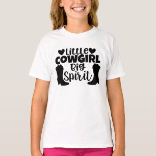 Paard Liefhebber Equestrian Cowgirl Paarden Landel T-shirt