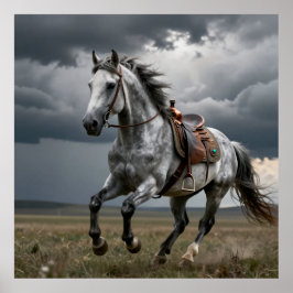 Paard Liefhebber Geschenk Western Stijl Poster