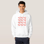 Paard lijnpatroon sweatshirt – Identiteitsverklari (Voorkant volledig)