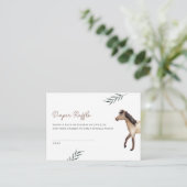 Paard Luiers Briefkaart (Staand voorkant)