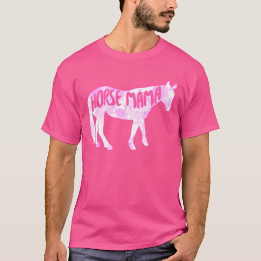 Paard Mama jongen T-shirt (Voorkant)