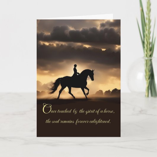 Paard Medeleven Verlies van Paard Kaart (Voorkant)