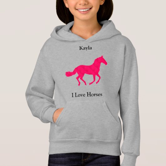 Paard meisje (Voorkant)