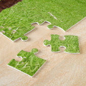 Paard Meisje Paardrijden Meadow Gepersonaliseerd Legpuzzel (Zijkant)