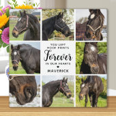 Paard Memorial Gepersonaliseerde 8 Pet Foto Collag Fotoplaat