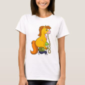 Paard met Boy.PNG T-shirt (Voorkant)