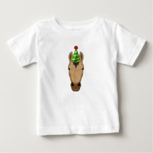 Paard met feesthoed