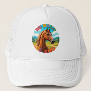 Paard met Motiverende Spreuk Trucker Pet