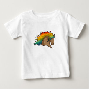 Paard met Regenboogharen