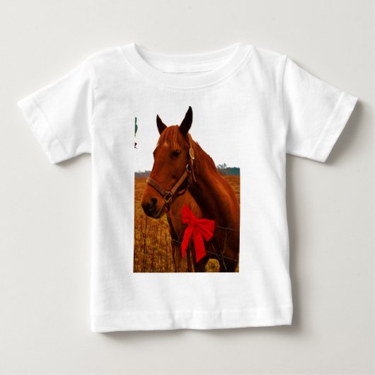 Paard met Rode Strik (Voorkant)