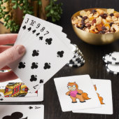 Paard met zonnebril pokerkaarten (Insitu)