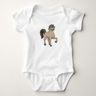 Paard met zonnebril romper