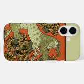 Paard middeleeuwse kunst ambachten Art Nouveau Case-Mate iPhone Case (Achterkant (horizontaal))
