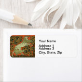 Paard middeleeuwse kunst ambachten Art Nouveau Etiket (Insitu)