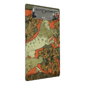 Paard middeleeuwse kunst ambachten Art Nouveau Mini Klembord (Schuin)