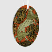 Paard middeleeuwse kunst ambachten Art Nouveau Ornament (voorkant)