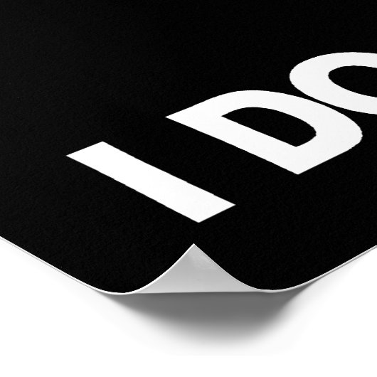 Paard mijn eigen stunts poster (Hoek)