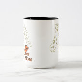 Paard Moeder Met Pet Koffie Mok (Center)