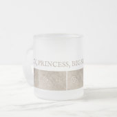 PAARD NAMEN Equestrian Bits Barn Farmhouse Tan Matglas Koffiemok (Voorkant links)