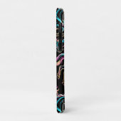 Paard Neon Licht Storing Retro Stijl Case-Mate iPhone Case (Achterkant/links)