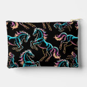 Paard Neon Licht Storing Retro Stijl Etui (Achterkant)