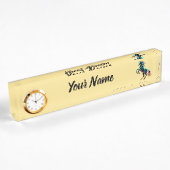 Paard Neon Licht Storing Retro Stijl Naambordje