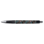 Paard Neon Licht Storing Retro Stijl Pen (Voorkant)