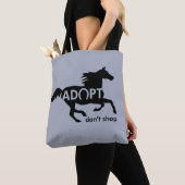 Paard niet winkelen tote bag (Dichtbij)