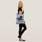 Paard niet winkelen tote bag (Op model)