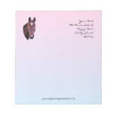 Paard Notitieblok (Voorkant)