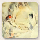 Paard onderzetters Set van 6 (Voorkant)