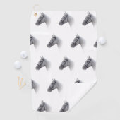 Paard Ontwerp Golfhanddoek (Insitu)