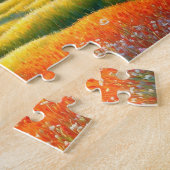 Paard op Boerderij Wilde Bloemenwei Legpuzzel (Zijkant)