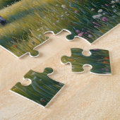 Paard op Boerderij Wilde Bloemenwei Legpuzzel (Zijkant)