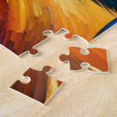Paard op grasland 600 Stuk Puzzel (Zijkant)