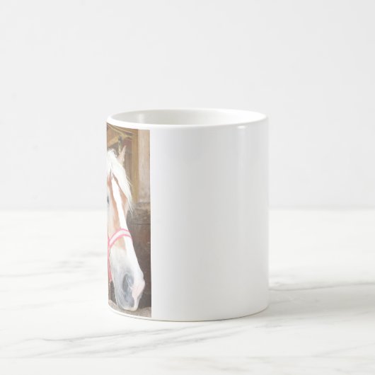 Paard op Mok 2 - Linkerhand (Center)