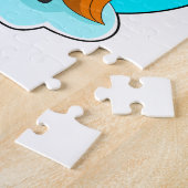 Paard op wolken legpuzzel (Zijkant)