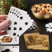 Paard Open Graslanden VINTAGE Pokerkaarten (Insitu)